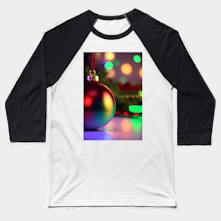 Christmas Baubles 2 Baseball T-Shirt